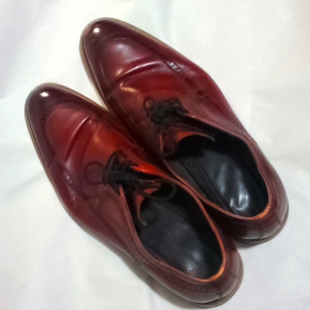 Stacy Adams size 13M men's leather shoes
